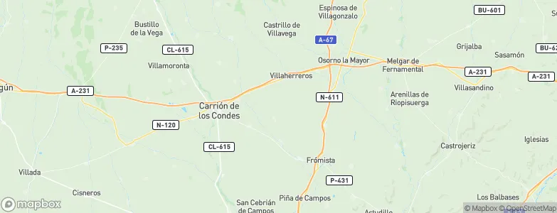 Arconada, Spain Map