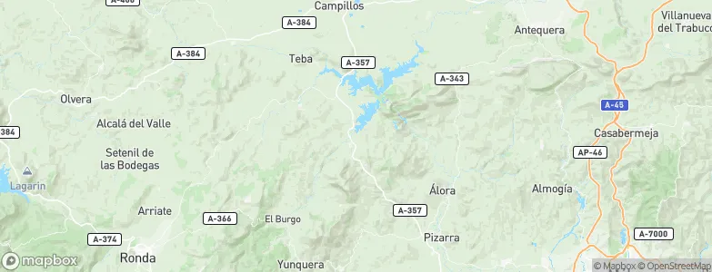 Ardales, Spain Map
