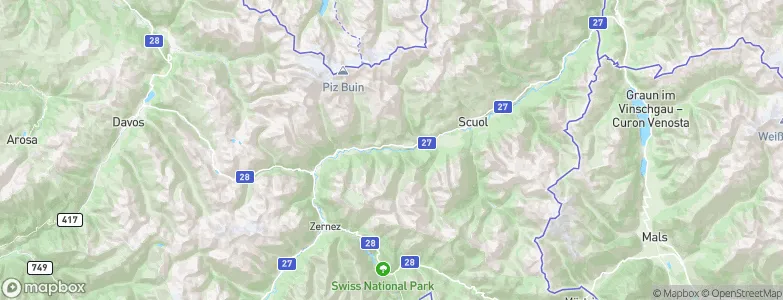 Ardez, Switzerland Map