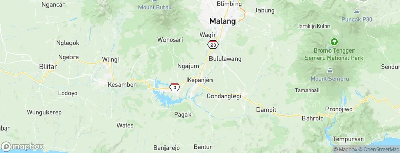 Ardirejo, Indonesia Map