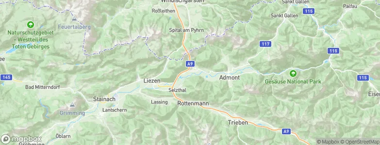 Ardning, Austria Map