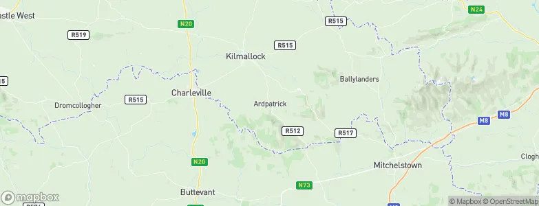Ardpatrick, Ireland Map