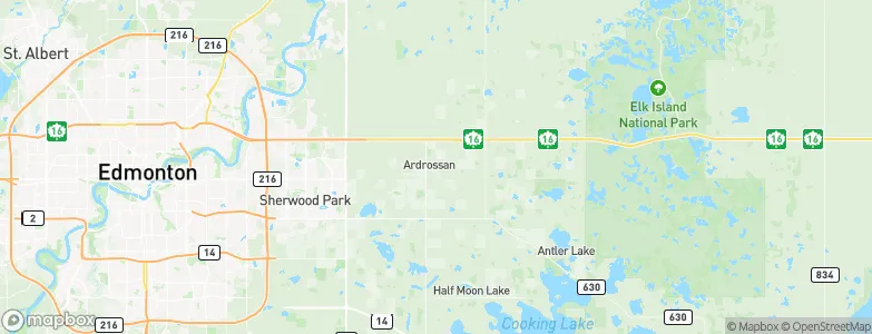 Ardrossan, Canada Map