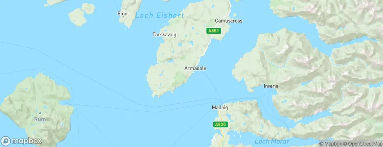 Ardvasar, United Kingdom Map