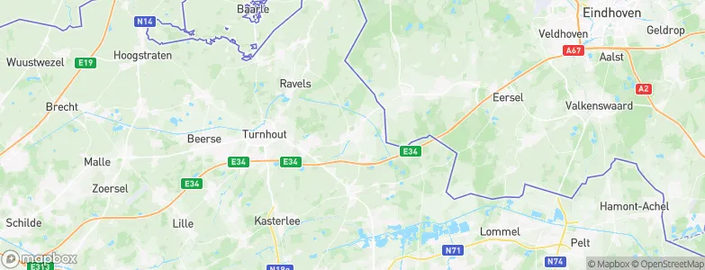 Arendonk, Belgium Map