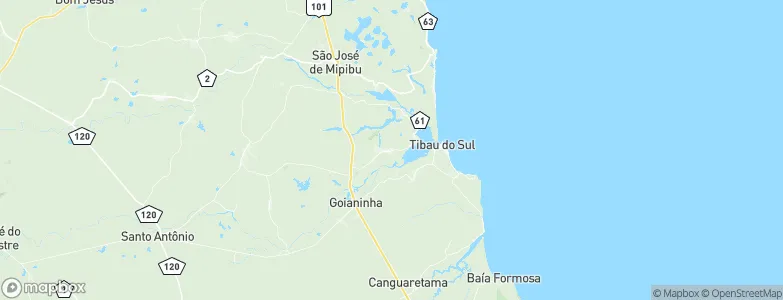 Arês, Brazil Map