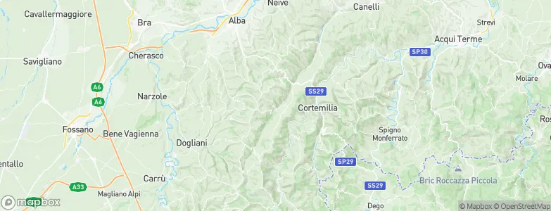 Arguello, Italy Map