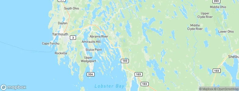 Argyle, Canada Map