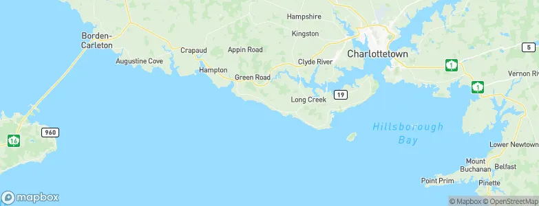 Argyle Shore, Canada Map