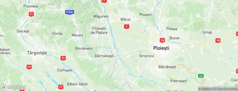 Ariceştii-Rahtivani, Romania Map