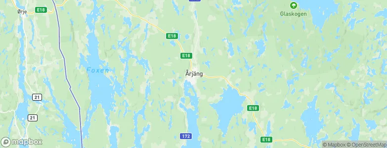 Årjäng, Sweden Map