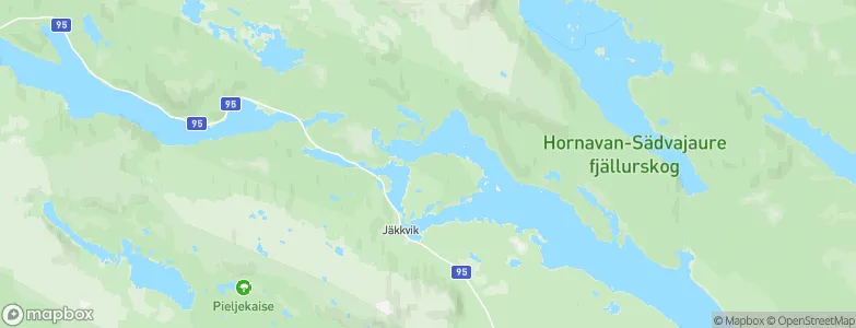 Arjeplogs Kommun, Sweden Map