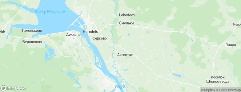 Arkhipikha, Russia Map