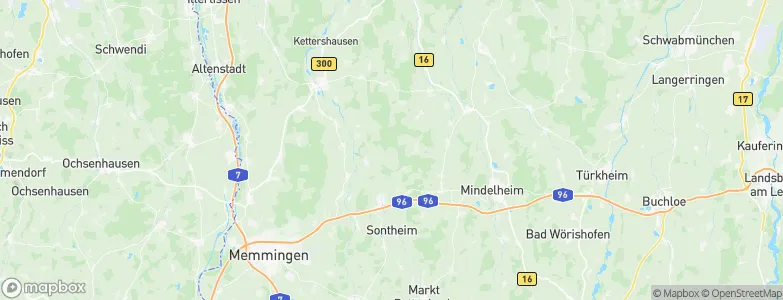 Arlesried, Germany Map