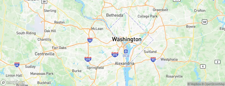 Arlington, United States Map