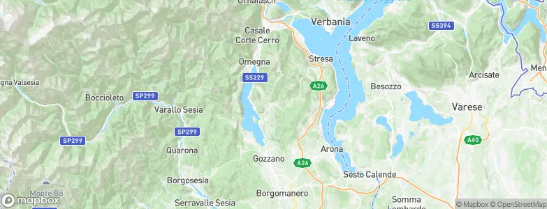 Armeno, Italy Map