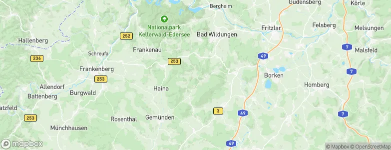 Armsfeld, Germany Map