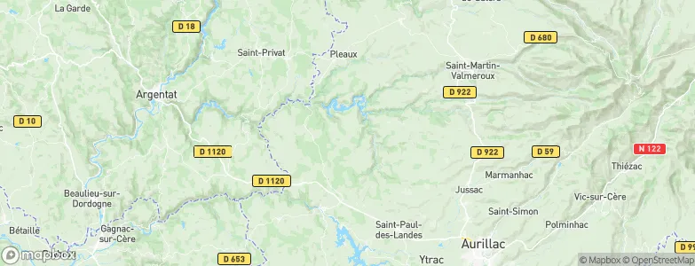 Arnac, France Map