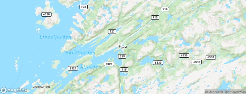Årnes, Norway Map