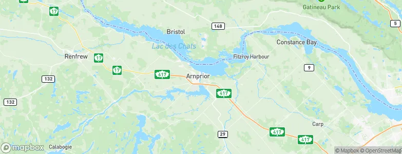 Arnprior, Canada Map