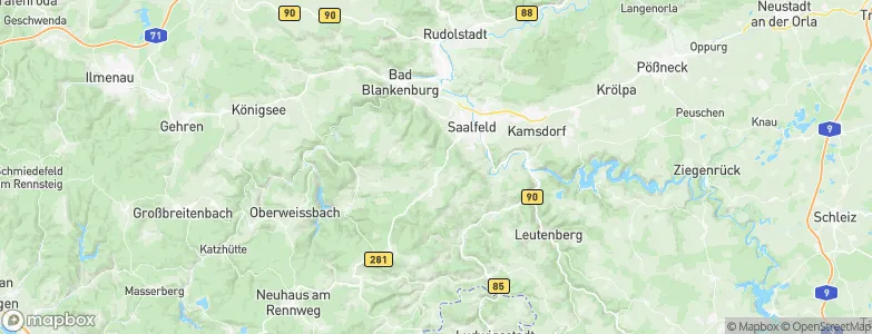 Arnsgereuth, Germany Map