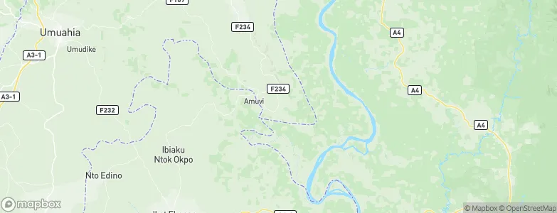 Arochukwu, Nigeria Map