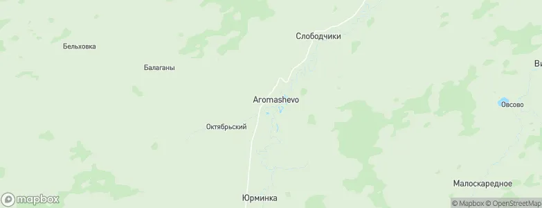 Aromashevo, Russia Map