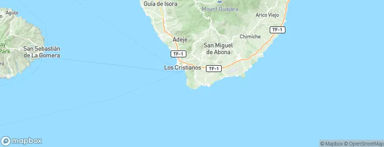 Arona, Spain Map
