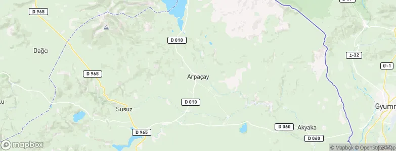 Arpaçay, Turkey Map