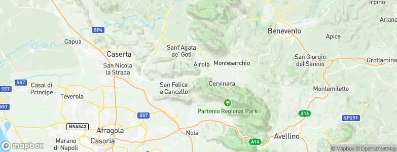 Arpaia, Italy Map
