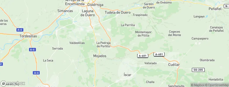 Arrabal de Portillo, Spain Map