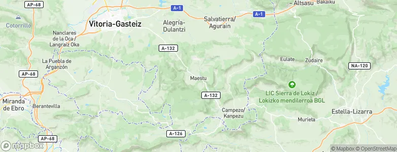 Arraia-Maeztu, Spain Map