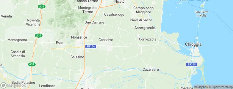 Arre, Italy Map