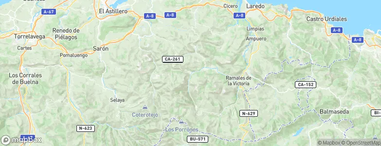 Arredondo, Spain Map