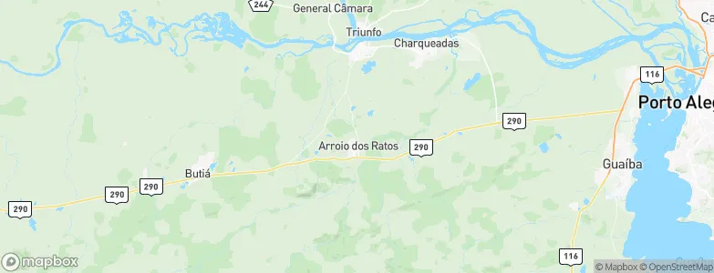 Arroio dos Ratos, Brazil Map
