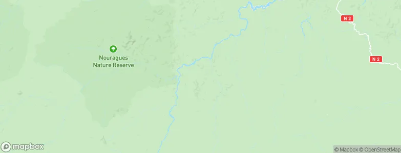 Arrondissement de Cayenne, French Guiana Map