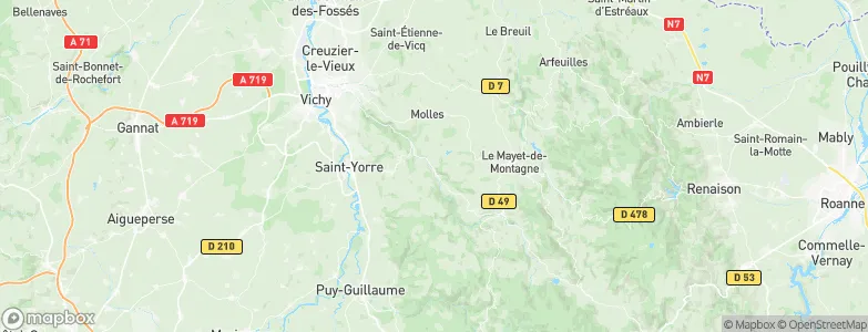 Arronnes, France Map