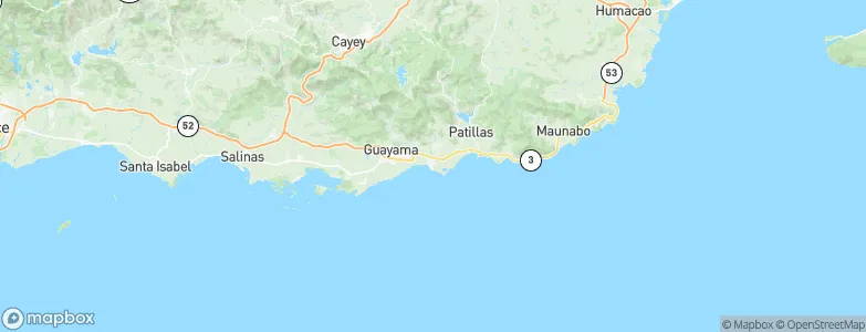 Arroyo, Puerto Rico Map