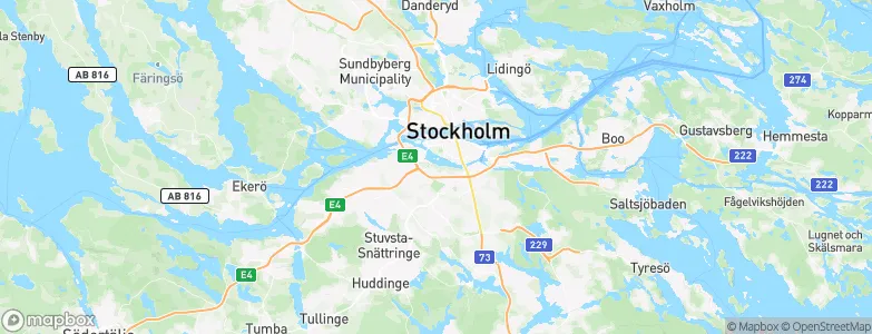 Årstaskog, Sweden Map