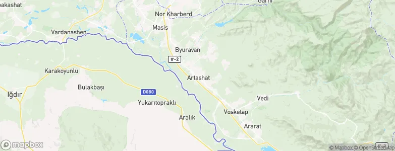 Artashat, Armenia Map