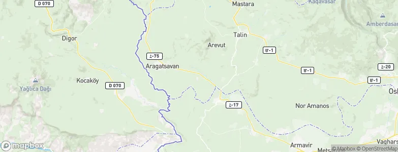 Arteni, Armenia Map