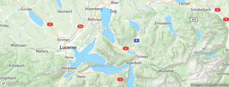 Arth, Switzerland Map