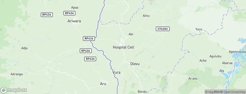 Arua, Uganda Map