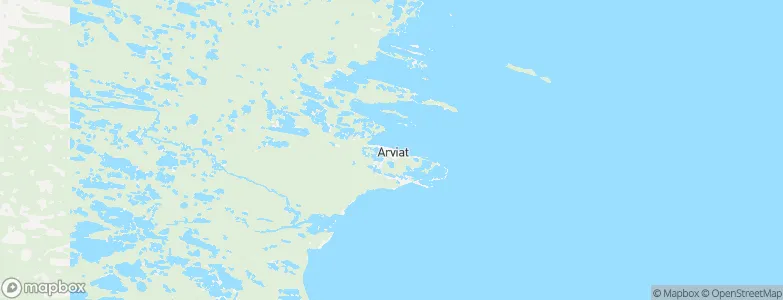 Arviat, Canada Map