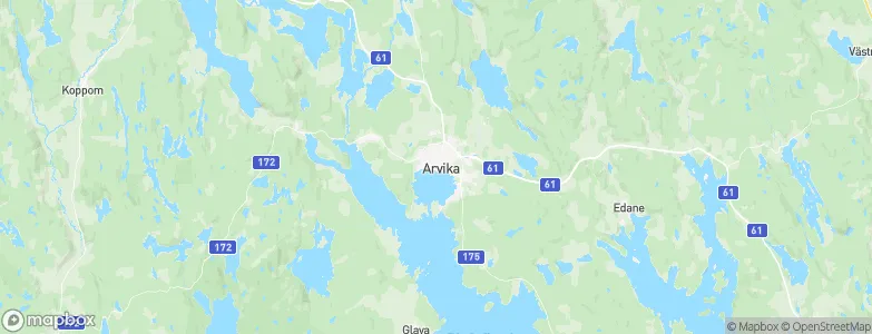 Arvika, Sweden Map