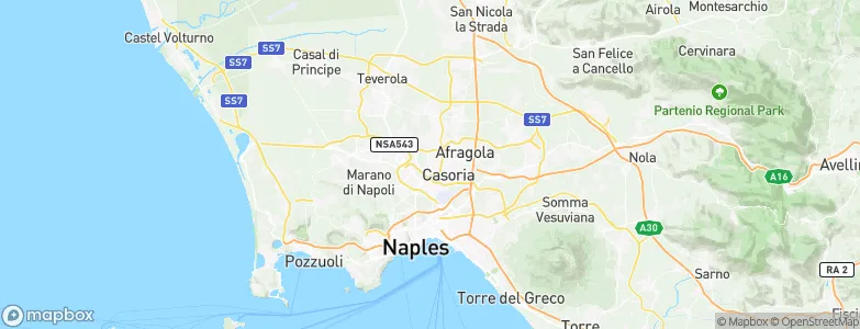 Arzano, Italy Map