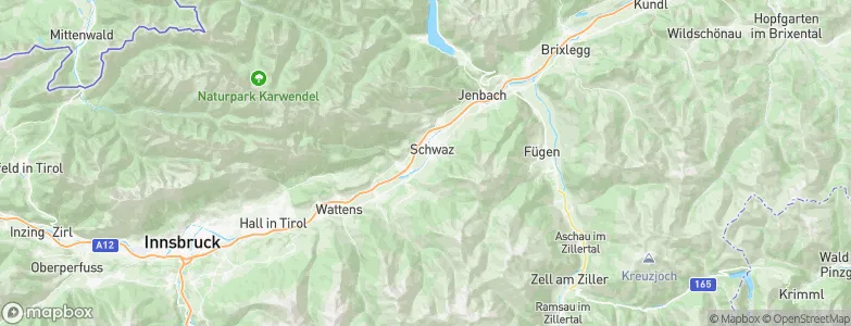 Arzberg, Austria Map