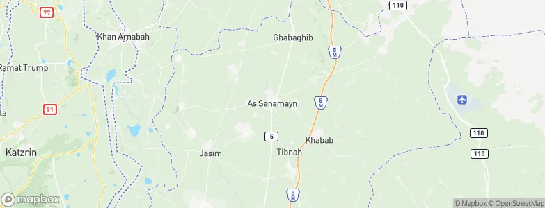 Aş Şanamayn, Syria Map