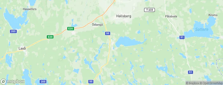 Åsbro, Sweden Map