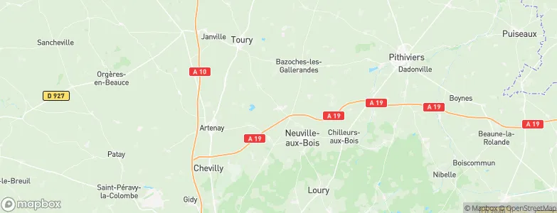 Aschères-le-Marché, France Map